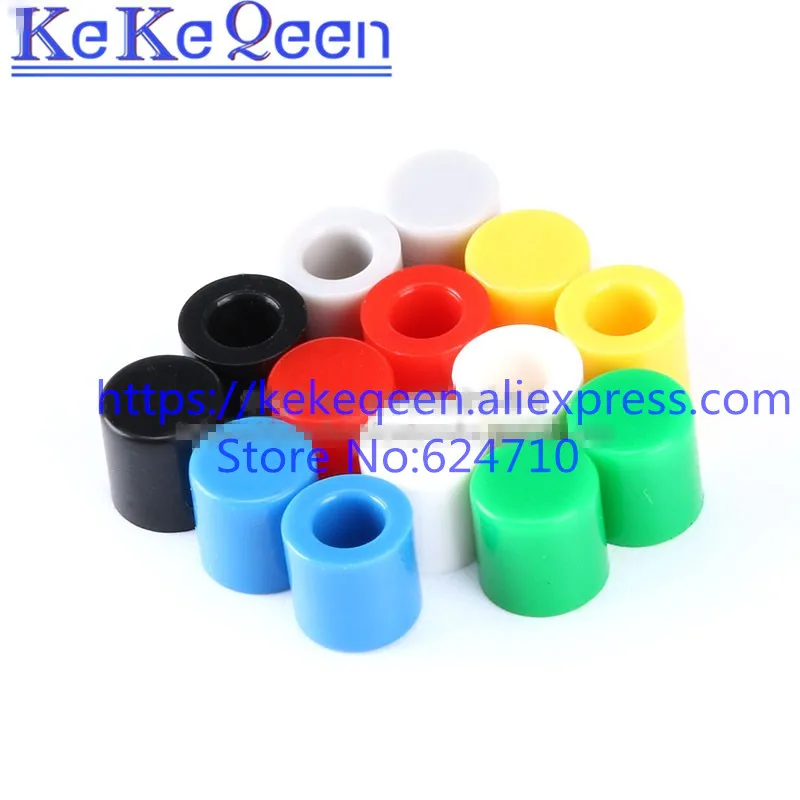 100pcs 7Colors Plastic Cap hat for 6*6mm Tactile Push Button Switch Lid Cover A56 6x6mm Green Yellow Red Black White Blue Grey
100pcs 7Colors Plastic Cap hat for 6*6mm Tactile Push Button Switch Lid Cover A56 6x6mm Green Yellow Red Black White Blue Grey