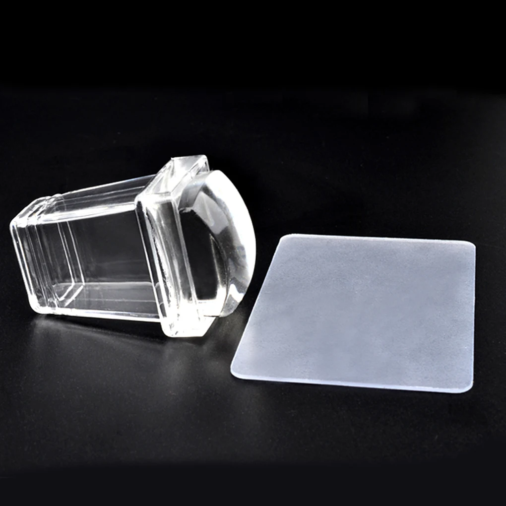 Transparent Silicone Head Nail Art Stamper Scraper Manicure Polish Stamping Tools
Transparent Silicone Head Nail Art Stamper Scraper Manicure Polish Stamping Tools