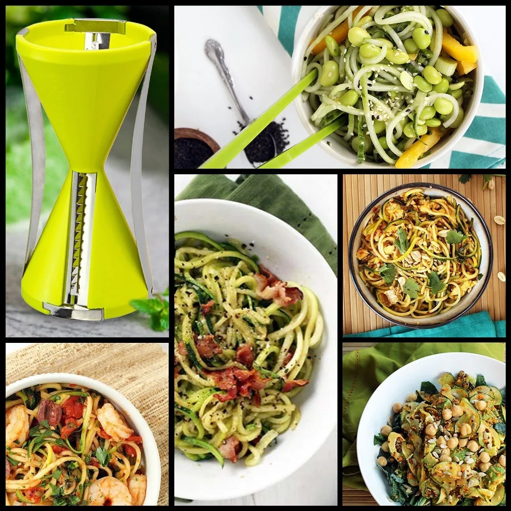 2015 new hot sale 4 removable blades fruit vegetable spiral slicer spiral vegetable Slicer Perfect Veggie Spaghetti/Pasta Maker
2015 new hot sale 4 removable blades fruit vegetable spiral slicer spiral vegetable Slicer Perfect Veggie Spaghetti/Pasta Maker