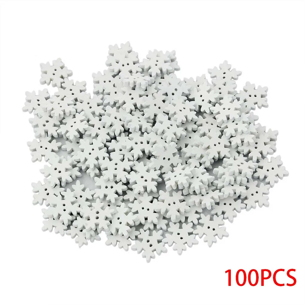 100pcs 18mm Wood Christmas Snowflake Buttons DIY Craft White Snow Flakes Wooden Sewing Buckle
100pcs 18mm Wood Christmas Snowflake Buttons DIY Craft White Snow Flakes Wooden Sewing Buckle
