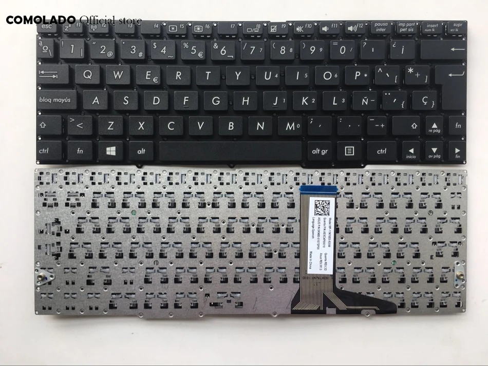 SP Spanish Keyboard for Asus T100 T100TA T100A T100C T100T T100TAF T100TAL T100TAM T100TAR Laptop Keyboard SP Layout
SP Spanish Keyboard for Asus T100 T100TA T100A T100C T100T T100TAF T100TAL T100TAM T100TAR Laptop Keyboard SP Layout