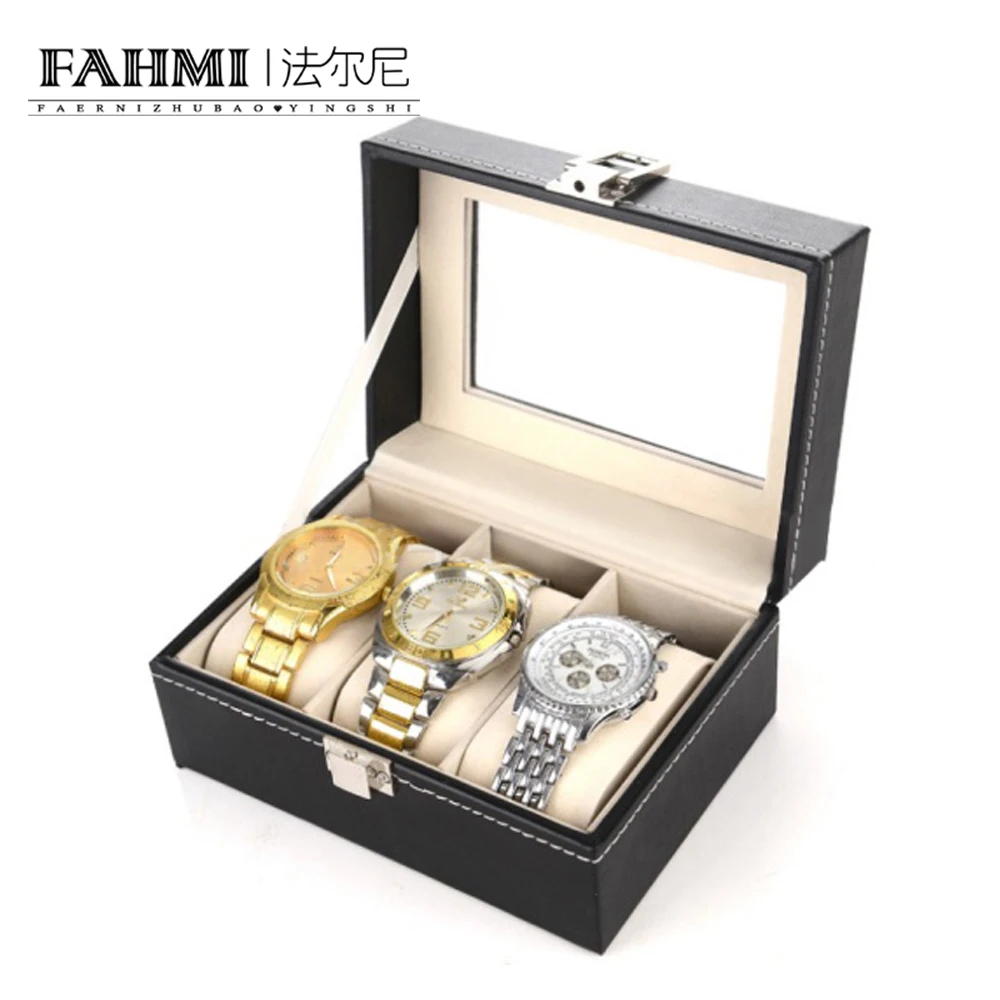FAHMI Original Charm 3 Watch Position Display Box Temperament Brand Watch Perspective Display Box Protective Gift Box Factory
FAHMI Original Charm 3 Watch Position Display Box Temperament Brand Watch Perspective Display Box Protective Gift Box Factory
