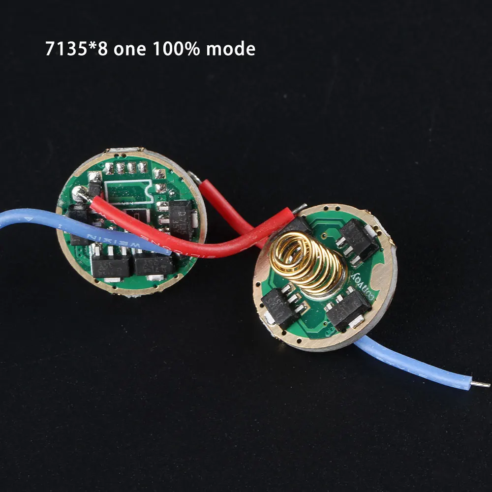 

AMC7135*8 single mode Flashlight circuit board Anti-reverse