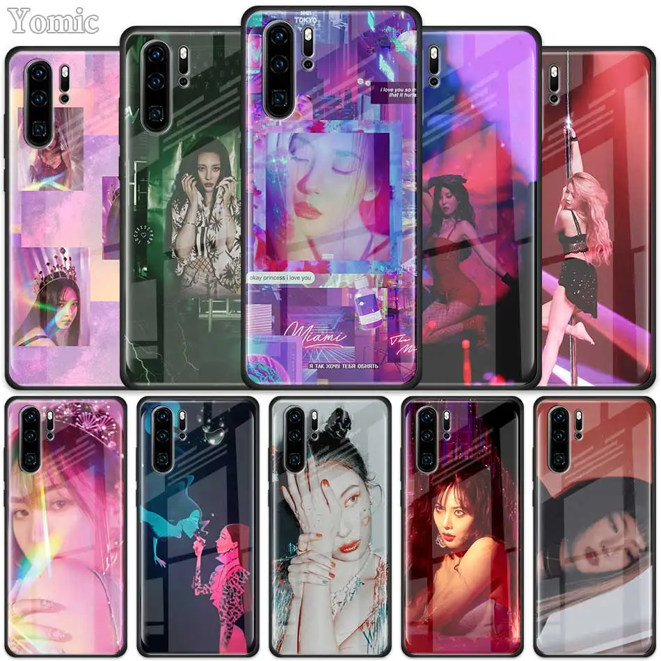 Lee Sun Mi Sunmi kpop Tempered Glass Case for Huawei P30 Pro P10 P20 P30 Lite Mate 10 20 Pro Honor 20 Pro 8X Cases Cover
Lee Sun Mi Sunmi kpop Tempered Glass Case for Huawei P30 Pro P10 P20 P30 Lite Mate 10 20 Pro Honor 20 Pro 8X Cases Cover
