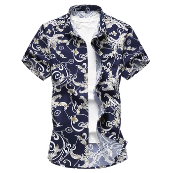 Nice Summer New Arrived Fashion Casual Shirt Mens Printed Shirts Male Plus Size 4XL 7XL 7XL Lapel Short Sleeve Comfortable Top
Nice Summer New Arrived Fashion Casual Shirt Mens Printed Shirts Male Plus Size 4XL 7XL 7XL Lapel Short Sleeve Comfortable Top