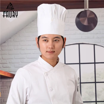 Wholesale Men Women Chef Hat Food Service Kitchen Bakery Canteen Caps Adjustable Elastic Cooking Cafe Restaurant Work High Cap
Wholesale Men Women Chef Hat Food Service Kitchen Bakery Canteen Caps Adjustable Elastic Cooking Cafe Restaurant Work High Cap