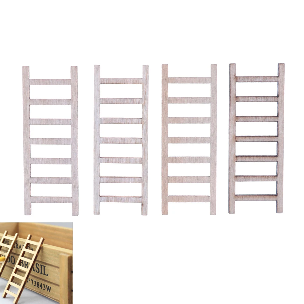 4 PCS/lot Fairy Garden Decor Dollhouse Miniature Wood Step Ladder Furniture Tools
4 PCS/lot Fairy Garden Decor Dollhouse Miniature Wood Step Ladder Furniture Tools