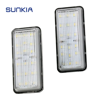 2x SUNKIA Car LED License Plate Lights with Inside Canbus for Toyota Land Cruiser J100 J120 J200 Reiz 4D/Mark X 18SMD LED lamp
2x SUNKIA Car LED License Plate Lights with Inside Canbus for Toyota Land Cruiser J100 J120 J200 Reiz 4D/Mark X 18SMD LED lamp