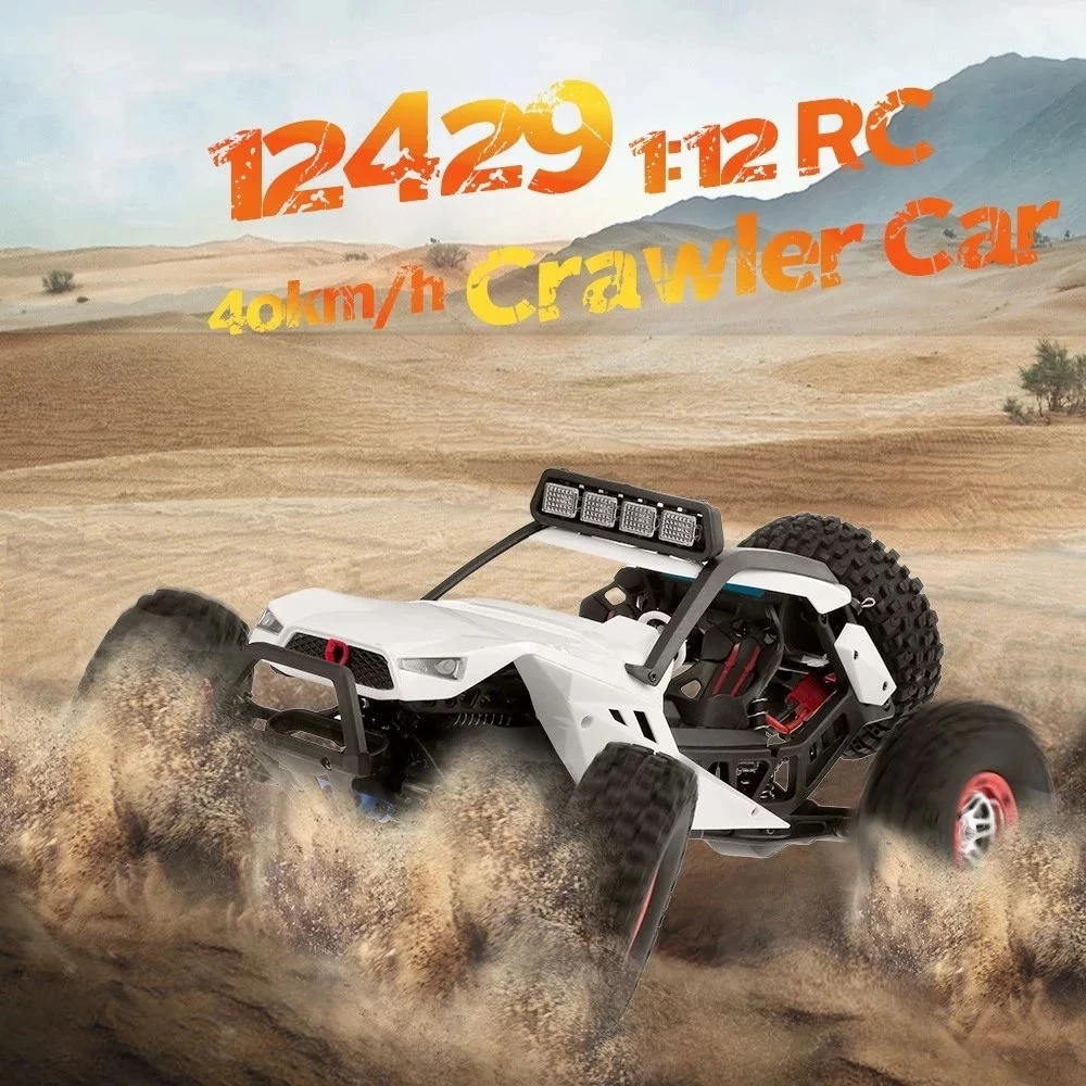 12429 1/12 2.4G 4WD High Speed 40km/h Off-Road RC Car Buggy with Head Light remote control toy car
12429 1/12 2.4G 4WD High Speed 40km/h Off-Road RC Car Buggy with Head Light remote control toy car
