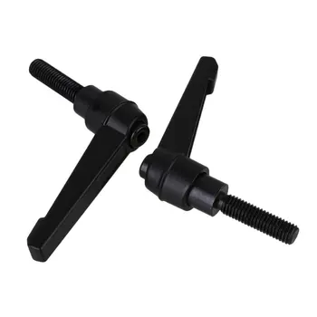 2PCS Black Zine Alloy M5/M6/M8/M10/M12 Male Thread Metal Machine Fixing Knob Adjustable Clamping Handle
2PCS Black Zine Alloy M5/M6/M8/M10/M12 Male Thread Metal Machine Fixing Knob Adjustable Clamping Handle