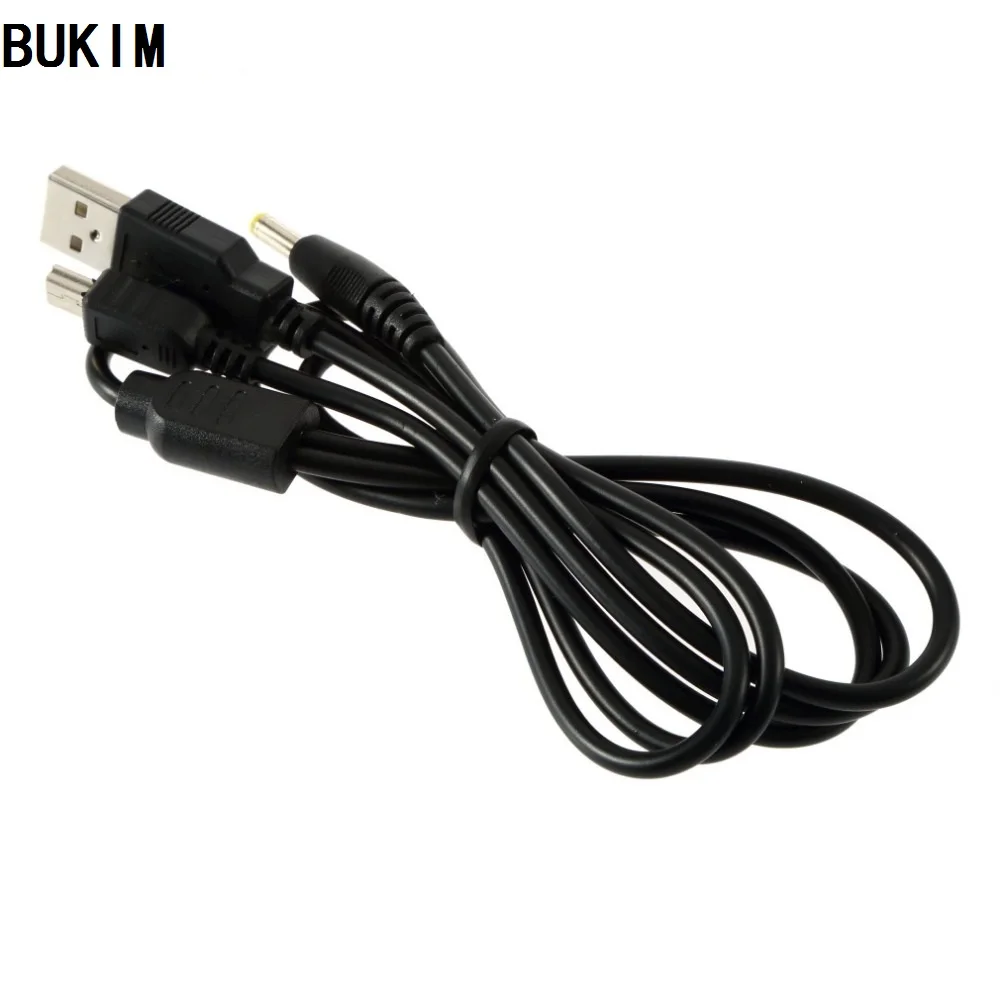 BUKIM 1.2M Newest Charger Power 2 in 1 USB Data Charge Cable Cord for Sony PSP 2000 3000 Game Console
BUKIM 1.2M Newest Charger Power 2 in 1 USB Data Charge Cable Cord for Sony PSP 2000 3000 Game Console