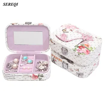 SEREQI Women Jewelry Storage Box Earrings Necklace Storage Container Holder Casket Box Organizer F Graduation Birthday Gift
SEREQI Women Jewelry Storage Box Earrings Necklace Storage Container Holder Casket Box Organizer F Graduation Birthday Gift