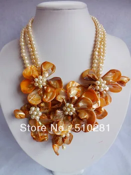 GIRLS & PRINCESS GIFT 5 ROWS PEARL NECKLACE BY HAND SHELL SO DIGNITY SET MP-144752D
GIRLS & PRINCESS GIFT 5 ROWS PEARL NECKLACE BY HAND SHELL SO DIGNITY SET MP-144752D