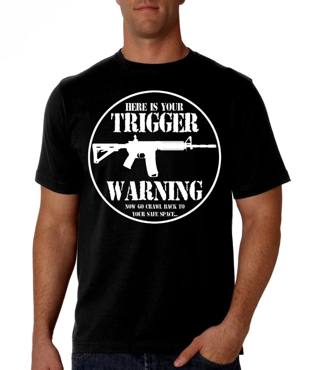 2019 New Men Summer O-Neck Tops Pro Gun: Here'S Your Trigger Warning (Black Shirt) Ar-15, Ak47, Ar15 New T Shirt Design
2019 New Men Summer O-Neck Tops Pro Gun: Here'S Your Trigger Warning (Black Shirt) Ar-15, Ak47, Ar15 New T Shirt Design