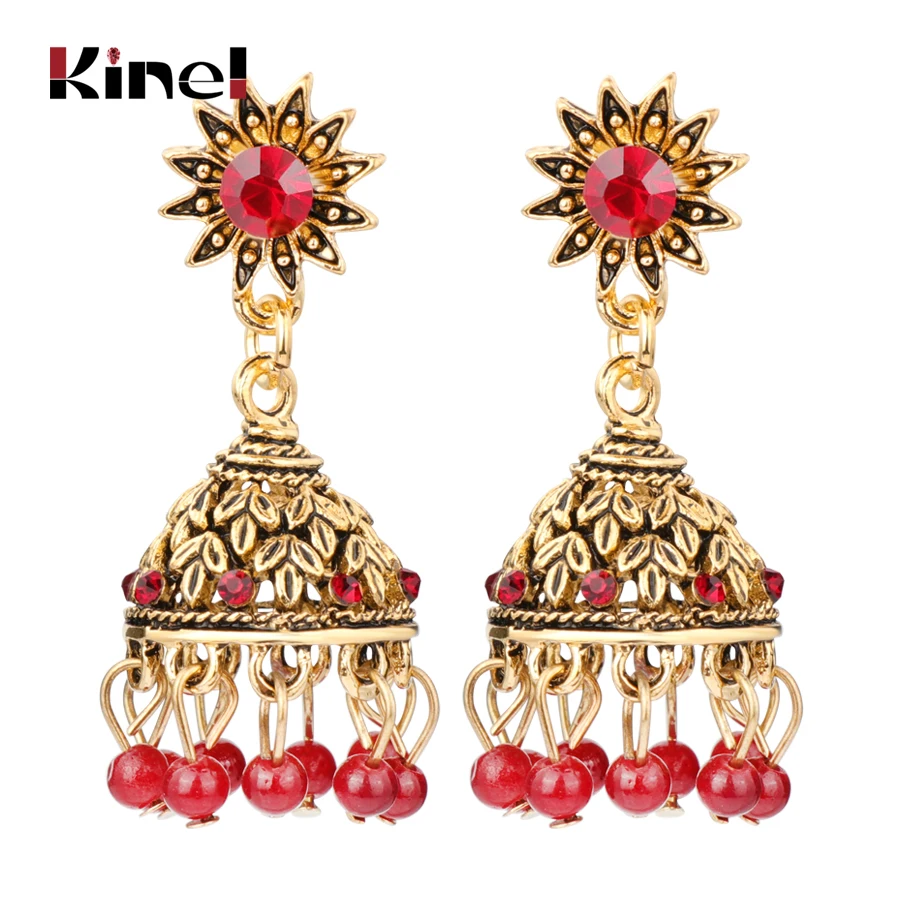 Kinel Indian Jewelry Gypsy Ethnic Earrings For Women Bohemia Conical Drop Earrings Retro Vintage Bridal Bijoux Gifts 2018
Kinel Indian Jewelry Gypsy Ethnic Earrings For Women Bohemia Conical Drop Earrings Retro Vintage Bridal Bijoux Gifts 2018