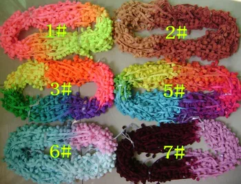 18 Meters/Pack Mix Coloured 12mm Pom Pom/ Bobbles Ball Fringe Braid Trim Lace,Handmade DIY Scraf & Curtain Accessories, MG46
18 Meters/Pack Mix Coloured 12mm Pom Pom/ Bobbles Ball Fringe Braid Trim Lace,Handmade DIY Scraf & Curtain Accessories, MG46