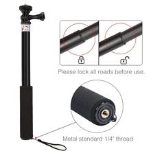 Gopro Selfie Stick Telescoping Extendable Self Portrait Stick Cemera Handheld Monopod With Wrist Strap For GoPro Hero 2 3 3+ 4
Gopro Selfie Stick Telescoping Extendable Self Portrait Stick Cemera Handheld Monopod With Wrist Strap For GoPro Hero 2 3 3+ 4
