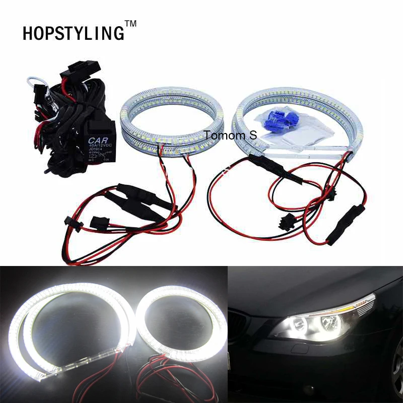 1 set Free Error SMD Angel Eyes for BMW 3 Series E90 2006~2011 Car headlights xenon white halo rings replacement (2*106+2*131mm)
1 set Free Error SMD Angel Eyes for BMW 3 Series E90 2006~2011 Car headlights xenon white halo rings replacement (2*106+2*131mm)