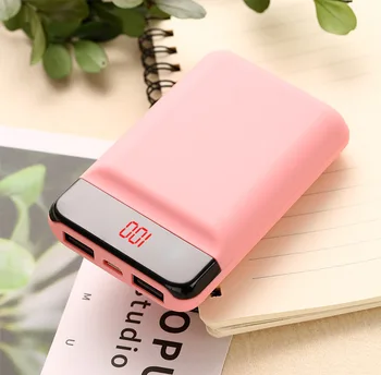 Mini Power Bank 20000mah External 2 USB 2.4A Battery Power bank LED Powerbank Portable Mobile phone Charger For Huawei iPhone
Mini Power Bank 20000mah External 2 USB 2.4A Battery Power bank LED Powerbank Portable Mobile phone Charger For Huawei iPhone