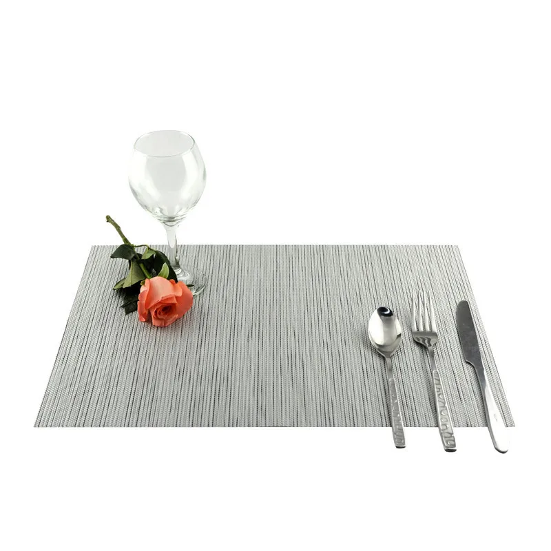 4pcs/lot Solid Color Weaved Dining Table Mats Rectangle Placemat Plate Bowl Cup Pad Coasters Hotel Tableware Mat Simple Style
4pcs/lot Solid Color Weaved Dining Table Mats Rectangle Placemat Plate Bowl Cup Pad Coasters Hotel Tableware Mat Simple Style