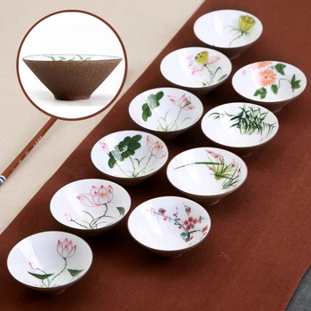 New in stock Jingdezhen ceramic tea sets, Kung Fu cups blue and white porcelain hand-painted black tea tieguanyin good gift
New in stock Jingdezhen ceramic tea sets, Kung Fu cups blue and white porcelain hand-painted black tea tieguanyin good gift