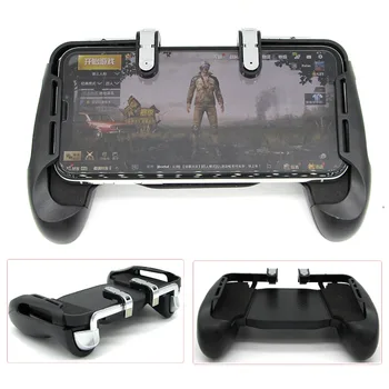 PUBG Mobile Controller Aim Fire Trigger Auxiliary Gamepad For iOS Android Integrated handle Four Fingers Physical Peripheral
PUBG Mobile Controller Aim Fire Trigger Auxiliary Gamepad For iOS Android Integrated handle Four Fingers Physical Peripheral