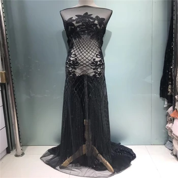 VILLIEA Black African Lace Fabric 2018 Embroidered Nigerian Laces Fabric Bridal High Quality French Tulle Lace Fabric For Women
VILLIEA Black African Lace Fabric 2018 Embroidered Nigerian Laces Fabric Bridal High Quality French Tulle Lace Fabric For Women
