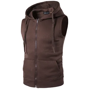 PADEGAO 2018 Autumn new Sleeveless Jacket Hooded vest Men Zipper Pocket Gilet Casual cotton Jacket vest large size 4 color
PADEGAO 2018 Autumn new Sleeveless Jacket Hooded vest Men Zipper Pocket Gilet Casual cotton Jacket vest large size 4 color