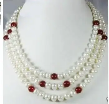 Women Gift Freshwater Women Gift Freshwater Natural White Freshwater Cultured Pearl Red GEM Women Necklace Round Beads Diy 3 Ro
Women Gift Freshwater Women Gift Freshwater Natural White Freshwater Cultured Pearl Red GEM Women Necklace Round Beads Diy 3 Ro