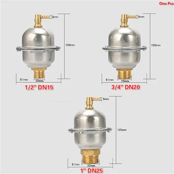 1/2" 3/4" 1" BSP Boiler Air Vent Valve Auto Brass Exhaust Valve Pressure Reducing Safety Valve SUS304 Stainless Steel
1/2" 3/4" 1" BSP Boiler Air Vent Valve Auto Brass Exhaust Valve Pressure Reducing Safety Valve SUS304 Stainless Steel