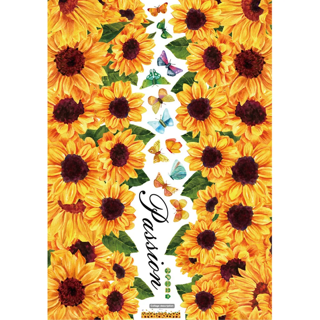 Beautiful Sunflower Wall Stickers Vivid Decals Make You Feel Better Original And Unique Stickers For Study Living Room
Beautiful Sunflower Wall Stickers Vivid Decals Make You Feel Better Original And Unique Stickers For Study Living Room