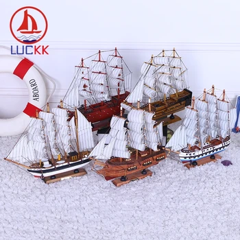 LUCKK 33CM Handmade Simulation Wooden Model Ships 5 Style Wholesale Home Decoration Room Wood Crafts Classics Nautical Ornaments
LUCKK 33CM Handmade Simulation Wooden Model Ships 5 Style Wholesale Home Decoration Room Wood Crafts Classics Nautical Ornaments