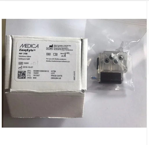 For 100% New Original Medica solution valve (PN:2108)easylyte electrolytes analyzer( New Original )
For 100% New Original Medica solution valve (PN:2108)easylyte electrolytes analyzer( New Original )