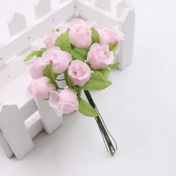 144pcs/lot Artificial Flower 2cm Silk High Quality Rose Bouquet Wedding Decoration DIY Scrapbook Wreath Gift Box Craft Flower
144pcs/lot Artificial Flower 2cm Silk High Quality Rose Bouquet Wedding Decoration DIY Scrapbook Wreath Gift Box Craft Flower