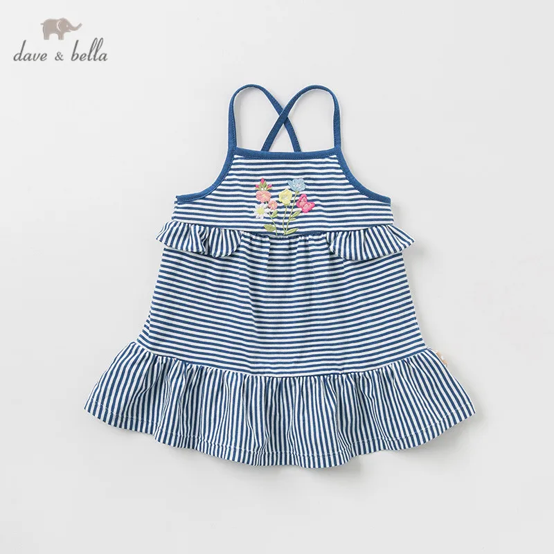 DBM10378 dave bella summer baby girl's princess striped floral dress children fashion party dress kids infant lolita clothes
DBM10378 dave bella summer baby girl's princess striped floral dress children fashion party dress kids infant lolita clothes