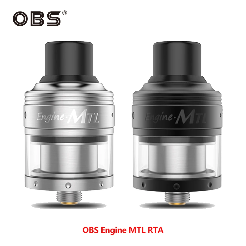 E cigarette OBS Engine MTL RTA 2ml airflow adjustable RTA Single Coil Building fit OBS Cube/Drag 2 mod Engine MTL Tank Atomizer
E cigarette OBS Engine MTL RTA 2ml airflow adjustable RTA Single Coil Building fit OBS Cube/Drag 2 mod Engine MTL Tank Atomizer