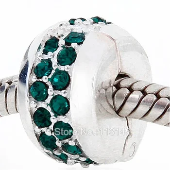 12 Colors Double Rows Austrian Crystal Rhinestones Pave 925 Sterling Silver Lock Clip European Charm Stopper Beads SCSB025
12 Colors Double Rows Austrian Crystal Rhinestones Pave 925 Sterling Silver Lock Clip European Charm Stopper Beads SCSB025