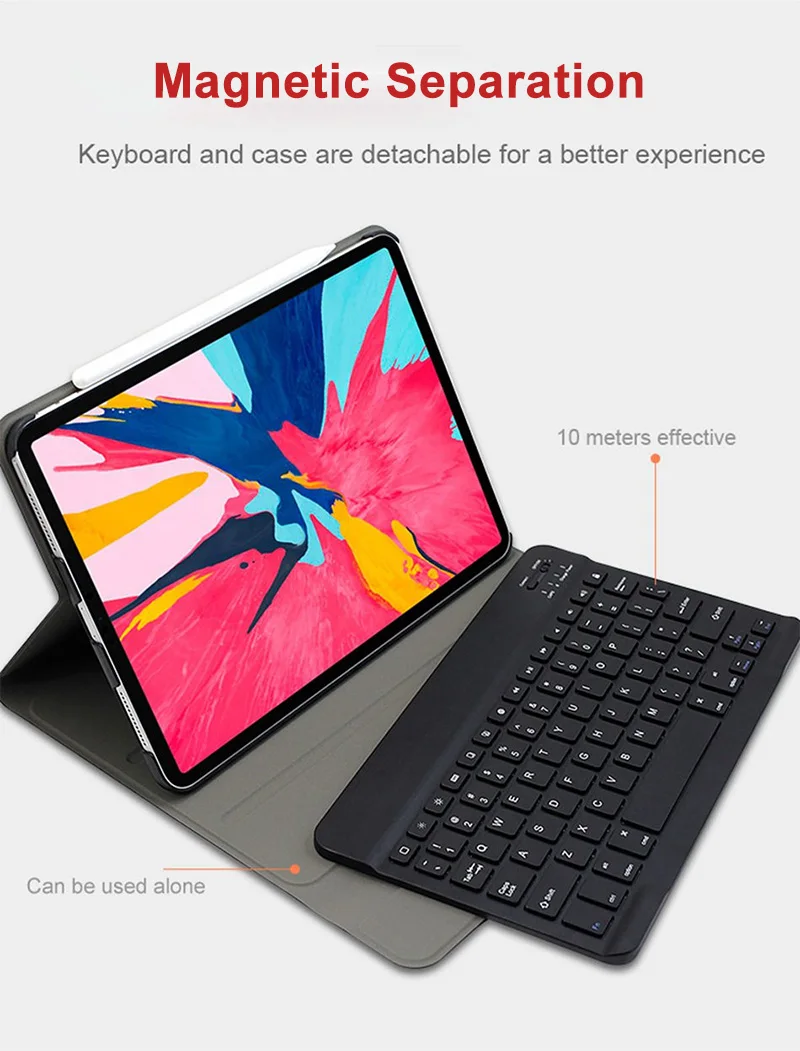 16 For iPad Pro 11 Case With keyboard