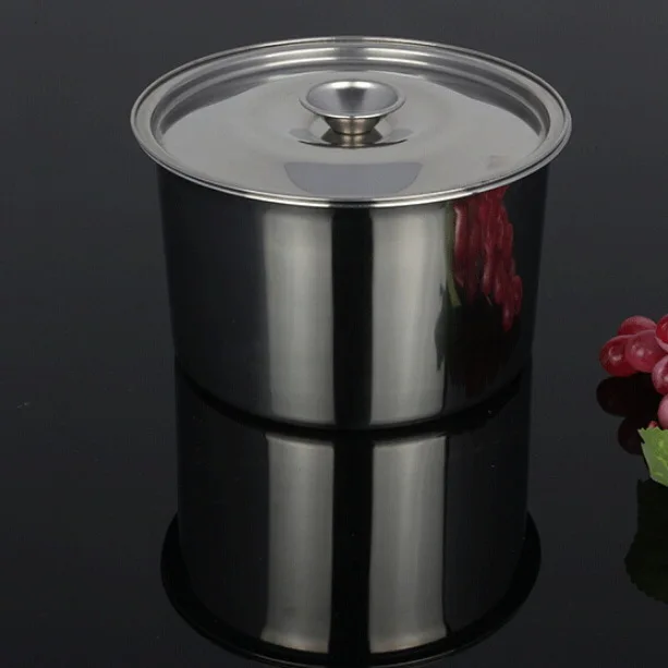 Thick Lidded non-magnetic stainless sauce pot seasoning cylinder cup egg stew pots
Thick Lidded non-magnetic stainless sauce pot seasoning cylinder cup egg stew pots