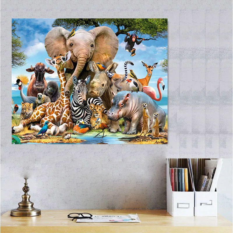 5D DIY Elephant Forest Diamond Needlework Crystal Embroidery Half Diamond Rhinestone Cross Stitch Painting TB Sale
5D DIY Elephant Forest Diamond Needlework Crystal Embroidery Half Diamond Rhinestone Cross Stitch Painting TB Sale