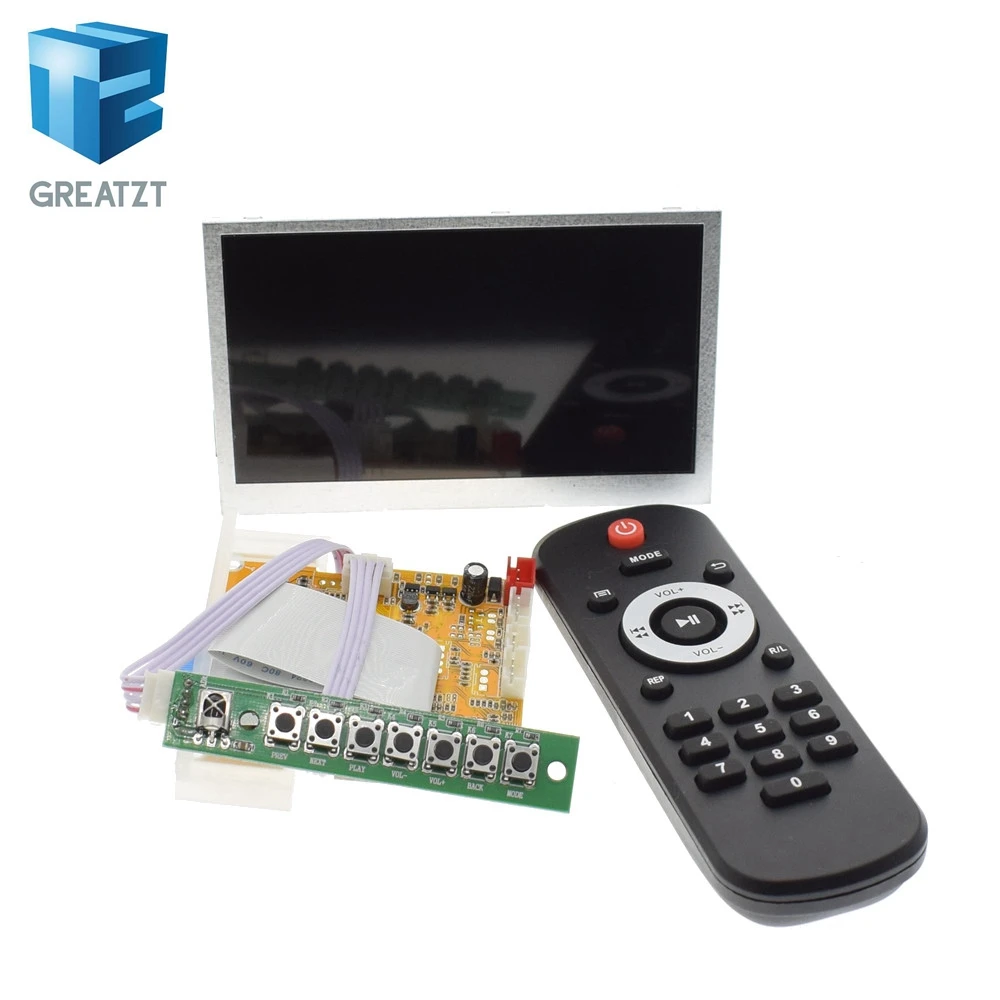GREATZT 1pcs 4.3Inch LCD Lossless Bluetooth Decoder Board DTS FLAC APE AC3 WAV MP3 Decoder Board Decode Board DC9-12V
GREATZT 1pcs 4.3Inch LCD Lossless Bluetooth Decoder Board DTS FLAC APE AC3 WAV MP3 Decoder Board Decode Board DC9-12V