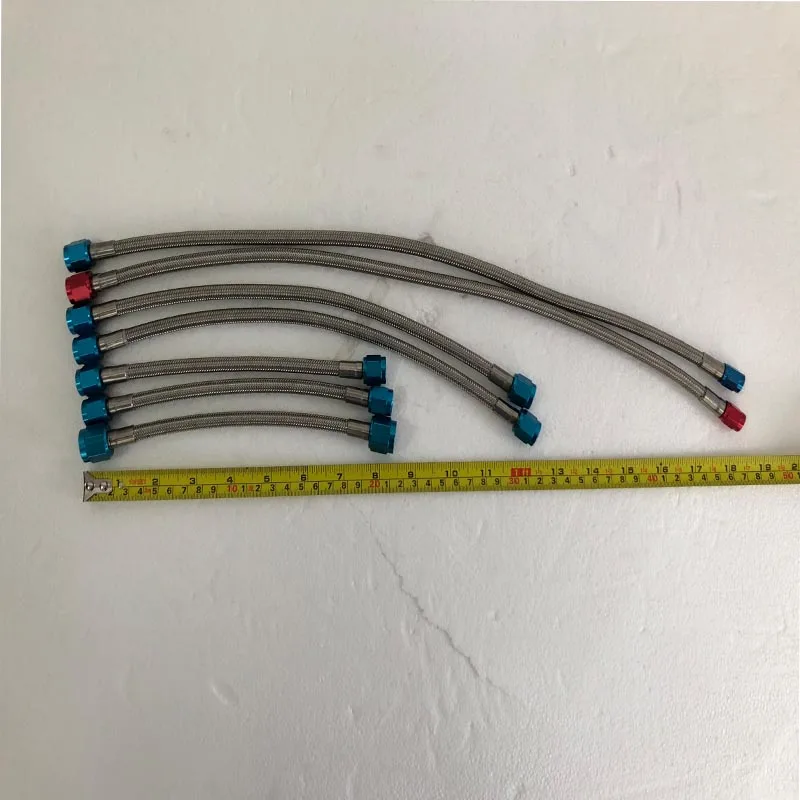 *SALE! NOS/NITROUS/NX/ZEX/BIGSHOT/CHEATER 6AN-6AN-12in" LINE/HOSE BLUE OR RED-NEW
*SALE! NOS/NITROUS/NX/ZEX/BIGSHOT/CHEATER 6AN-6AN-12in" LINE/HOSE BLUE OR RED-NEW