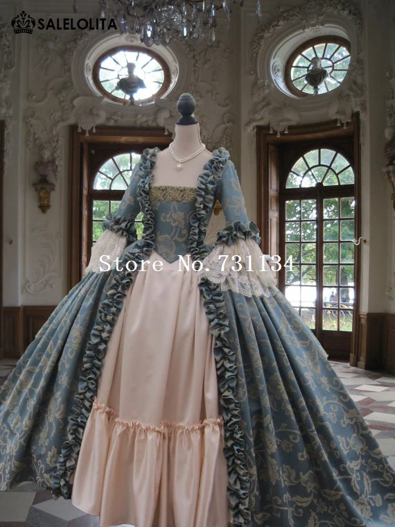 Colonial Georgian 18thc Marie Antoinette Day Court Gown Dress Rococo and Carnivale Gowns Steampunk Victorian Dress
Colonial Georgian 18thc Marie Antoinette Day Court Gown Dress Rococo and Carnivale Gowns Steampunk Victorian Dress