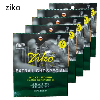 ZIKO DEG 009-042 Electric guitar strings Nickel Wound Extra Light Special strings musical instrument guitar accessories 5SETS
ZIKO DEG 009-042 Electric guitar strings Nickel Wound Extra Light Special strings musical instrument guitar accessories 5SETS