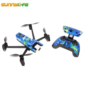 

Sunnylife Drone Body Shell Cool PVC Protection Drone Sticker Remote Control Battery Decals Skin Parrot Anafi Accessories