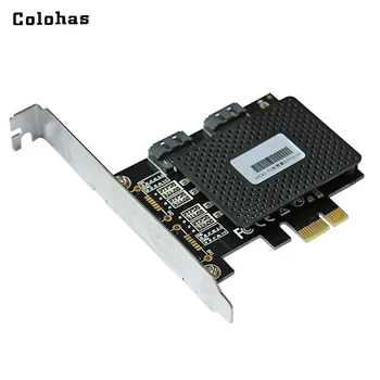 Colohas PCI Express PCI-E to 2 Ports 6Gbps SATA 3.0 Expansion Controller Card AHCI Model Start Up SSD Converter Card with Case
Colohas PCI Express PCI-E to 2 Ports 6Gbps SATA 3.0 Expansion Controller Card AHCI Model Start Up SSD Converter Card with Case