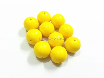 Wholesale ! 20mm 105pcs/lot Middle Yellow Chunky Gumball Bubblegum Acrylic Solid Beads For Kids Necklace Making
Wholesale ! 20mm 105pcs/lot Middle Yellow Chunky Gumball Bubblegum Acrylic Solid Beads For Kids Necklace Making
