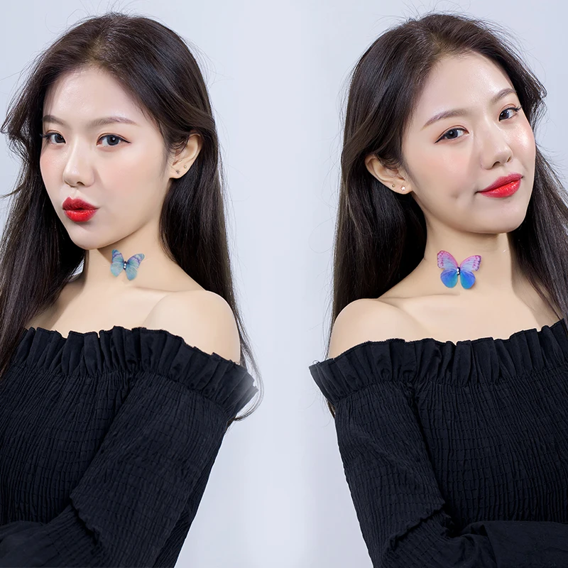 Beadia New Fashion Butterfly Necklace Animal Pendant Transparent Fishing line Invisible Women's Necklace Jewelry Clavicle Chain
Beadia New Fashion Butterfly Necklace Animal Pendant Transparent Fishing line Invisible Women's Necklace Jewelry Clavicle Chain