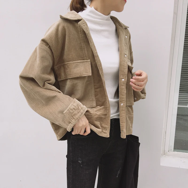 Manubeau Autumn Jacket Women Vintage Harajuku Coats Female Casual Long Sleeve Jackets Ladies Loose Cardigan Winter Clothing
Manubeau Autumn Jacket Women Vintage Harajuku Coats Female Casual Long Sleeve Jackets Ladies Loose Cardigan Winter Clothing
