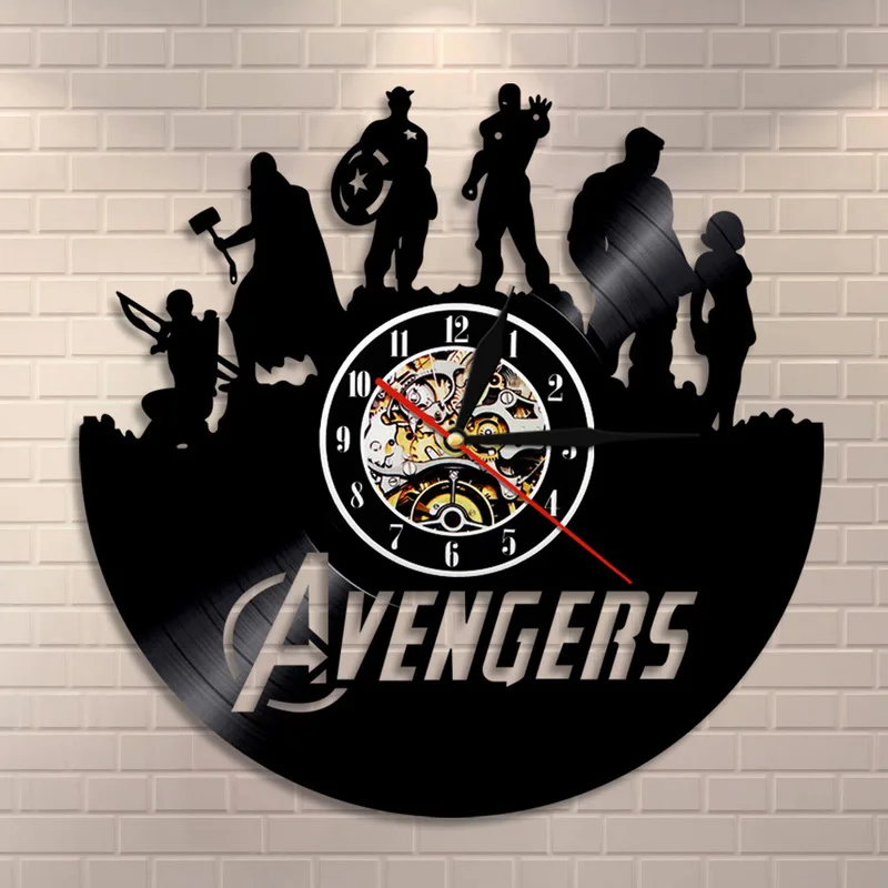 2018 New Top Fashion Wandklok Clock Wall Saat Free Shipping Music Wall Clock Vinyl Retro Nostalgia The Avengers 1 Alliance
2018 New Top Fashion Wandklok Clock Wall Saat Free Shipping Music Wall Clock Vinyl Retro Nostalgia The Avengers 1 Alliance